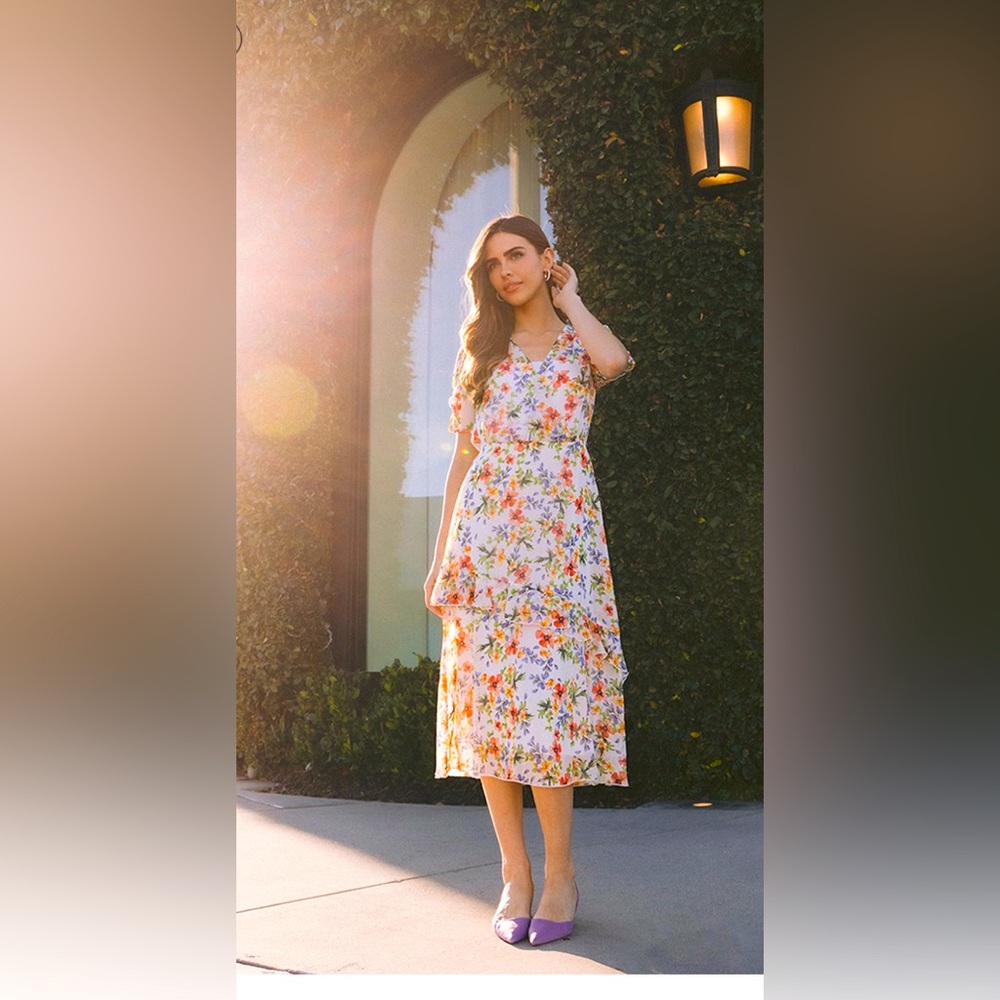 MIDI DRESS - Picture 3 of 7